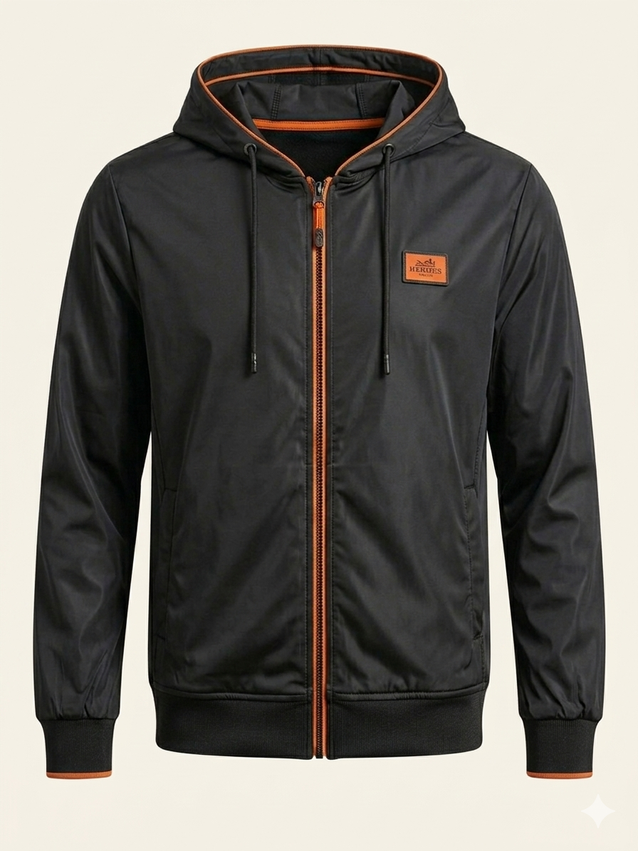 Lightweight Hooded Jacket (HERMES Style)