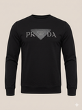 Logo Crewneck Sweatshirt (PRADA Style)