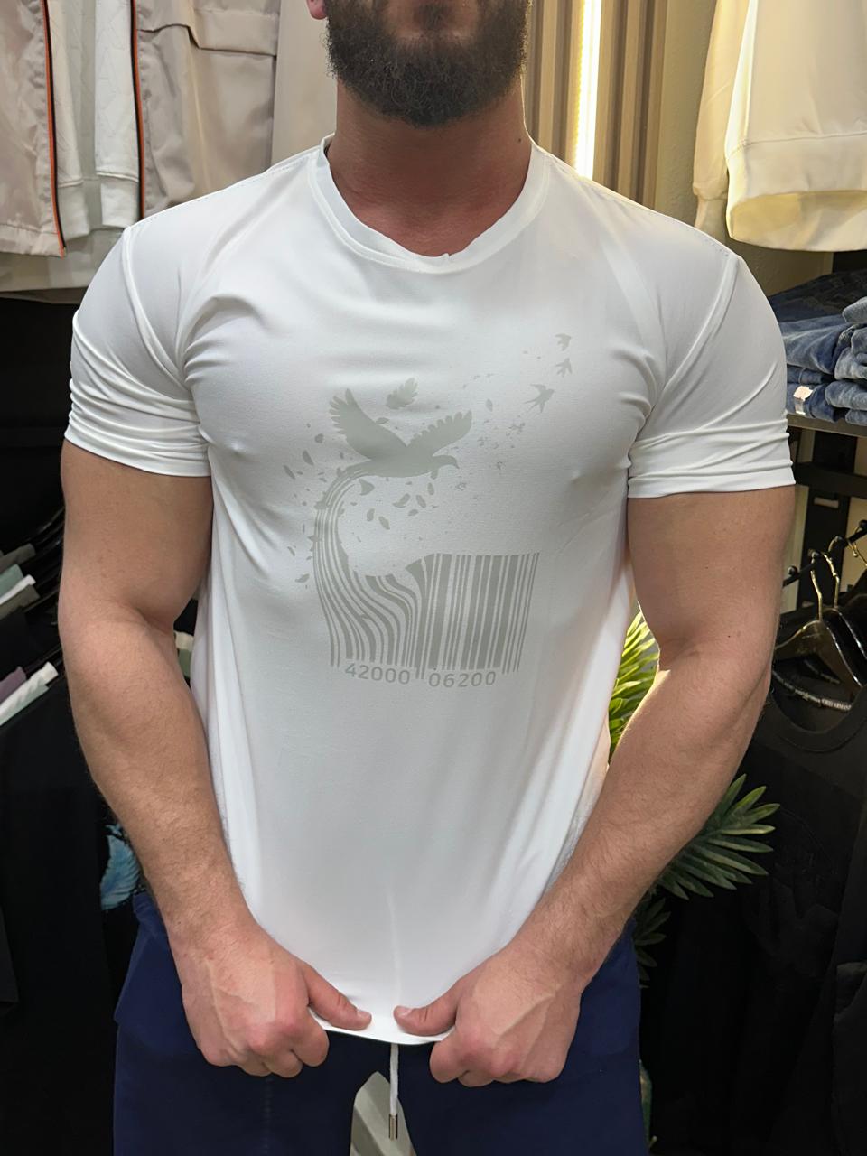 Freedom Barcode Graphic T-Shirt