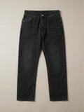 Straight Fit Jeans - Black