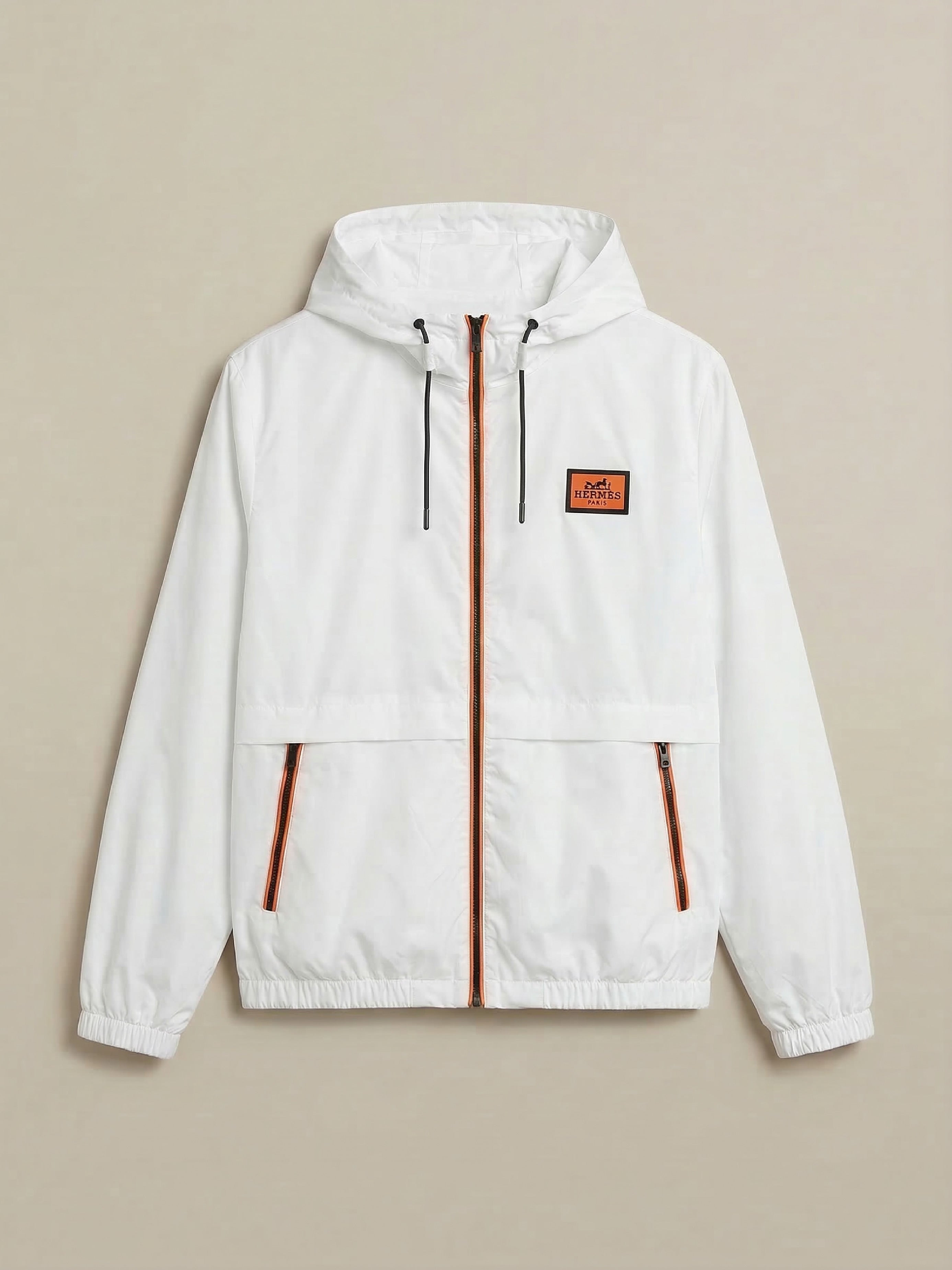 Lightweight Hooded Jacket (HERMES Style)