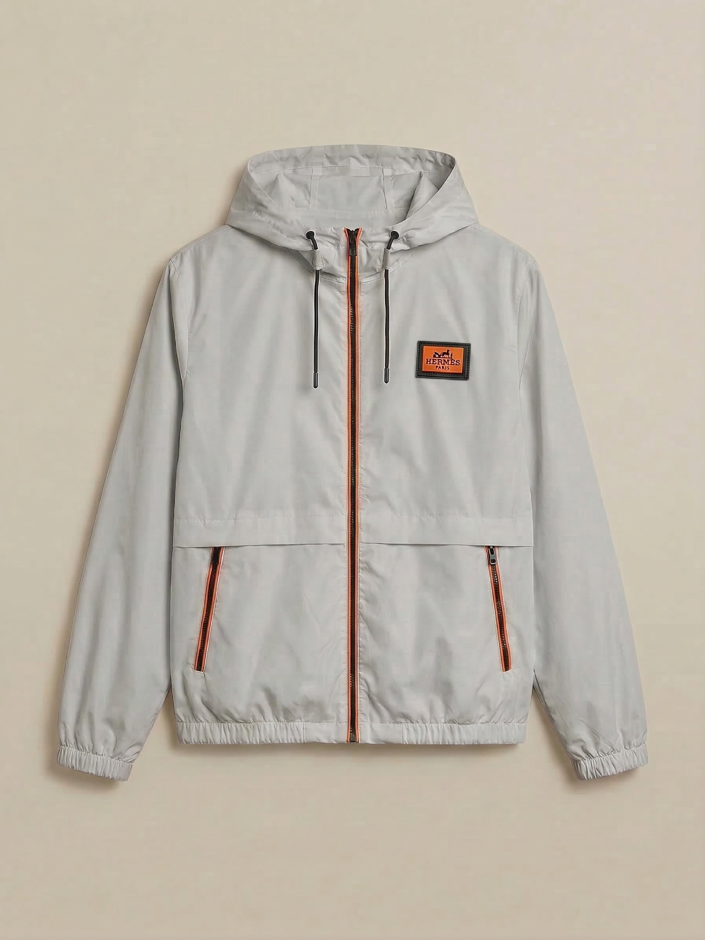 Lightweight Hooded Jacket (HERMES Style)
